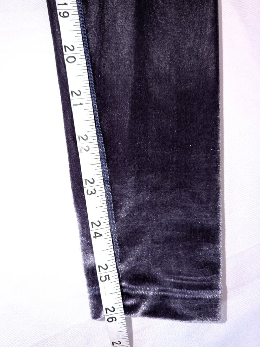 Beyond Yoga | Velvet Motion High Waisted Midi Legging Deep Amethyst | Size XS - Picture 7 of 9
